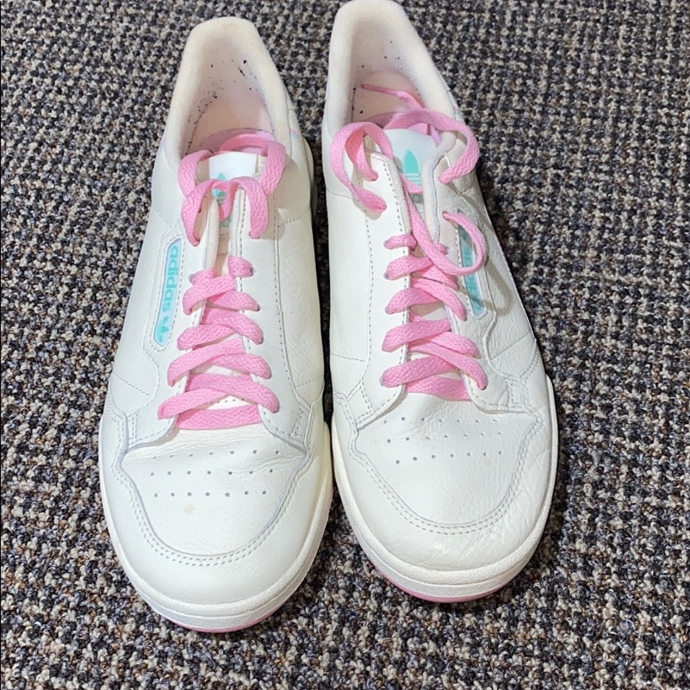 Adidas Continental w/ Bubble Gum Bottoms